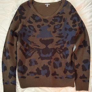 Cheetah sweater